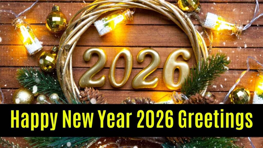 Happy New Year 2026 Greetings: 50 बेहतरीन मैसेज और शायरी, जिनसे अपनों का नया साल हो जाएगा यादगार