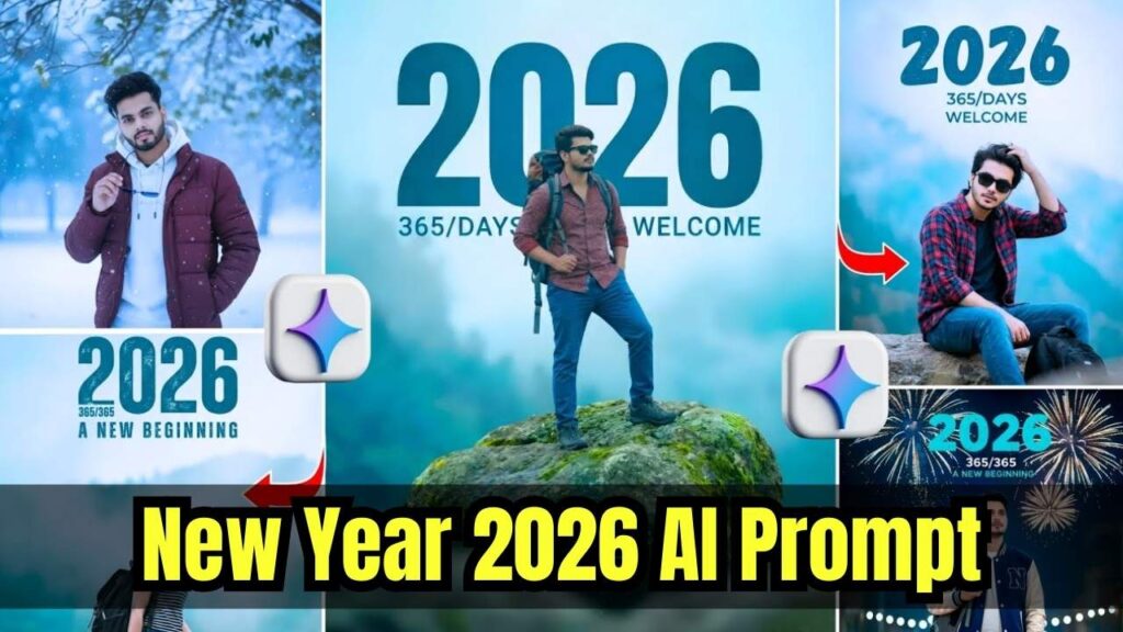 New Year 2026 AI Prompt: Gemini AI से बनाएं रियल जैसी न्यू एयर सेलिब्रेशन फोटो, ये 4 प्रॉम्प्ट करें ट्राय