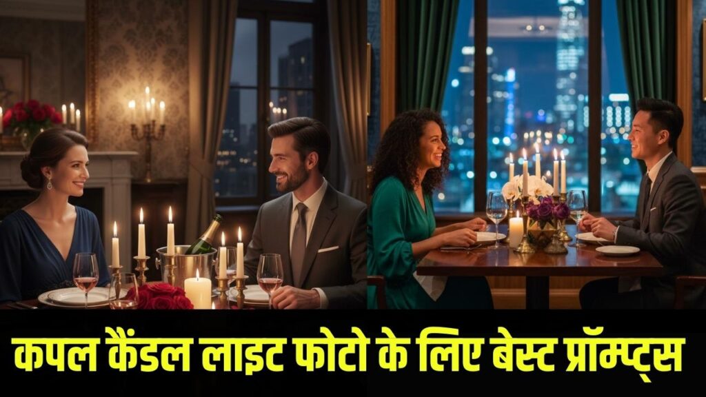 Gemini AI Trend: कपल कैंडल लाइट फोटो के लिए ये Hindi AI Prompt आज़माएं, बनेंगी खूबसूरत तस्वीरें