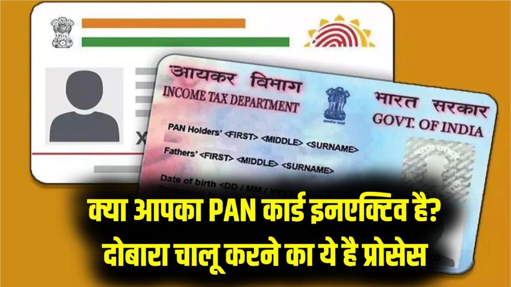 PAN-Aadhaar Link: क्या आपका पैन कार्ड भी हो गया 'रद्दी'? इनएक्टिव होने के बाद दोबारा चालू करने का ये है आखिरी तरीका